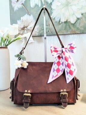 Mulberry Vintage Effie Darwin Shoulder Saddle Bag